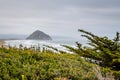 Morro Bay Beach & Boardwalk Royalty Free Stock Photo