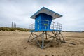 Morro Bay Beach & Boardwalk Royalty Free Stock Photo