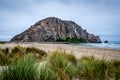 Morro Bay Beach & Boardwalk Royalty Free Stock Photo