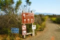 Marina peninsula trail, Morro Bay, California Central Coast Royalty Free Stock Photo