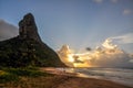 Morro do Pico at sunset, fernando de Noronha, Pernambuco (Brazil)