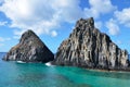 Morro Dois Irmaos. Fernando de Noronha. Pernambuco. Brazil. Royalty Free Stock Photo