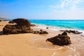 Morro Jable beach Fuerteventura Canary Islands Royalty Free Stock Photo