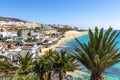 Morro Jable beach, Fuerteventura island, Canary Islands, Spain Royalty Free Stock Photo