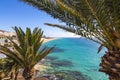 Morro Jable beach, Fuerteventura island, Canary Islands, Spain Royalty Free Stock Photo