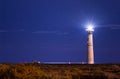 Morro Jable lighthouse at night