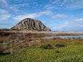 Morro rock bay Royalty Free Stock Photo