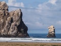 Morro rock bay Royalty Free Stock Photo