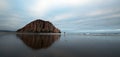 Morro Rock in the early morning at Morro Bay State Park on the Central California Coast USA Royalty Free Stock Photo