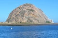 Morro Rock, Morro Bay, San Luis Obispo County, California, USA Royalty Free Stock Photo