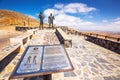 Morro Velosa Pointview with vulcanic landscape of Fuerteventura Island, Canary Island, Spain