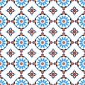 Morrocan mosaic seamless pattern