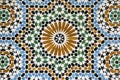 Morrocan mosaic tiles Royalty Free Stock Photo