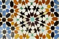 Morrocan traditional mosaic background Royalty Free Stock Photo