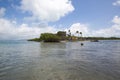 Morrocoy National park, a paradise with coconut trees, white san