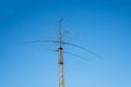 Morse code antenna. Ham radio Royalty Free Stock Photo