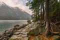 Morskie oko lake. Royalty Free Stock Photo