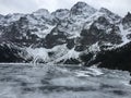 Morskie oko lake. Poland, Zakopane.