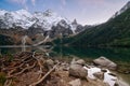Morskie oko lake in the tatra mountains. Royalty Free Stock Photo