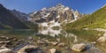 Morskie Oko lake in the Tatra Mountains, Poland