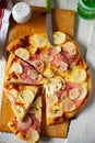 Mortadella and Potato Pizza..