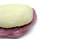 Mortadella sandwich on homemade spanish bread