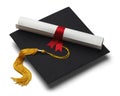 Mortar Hat and Degree