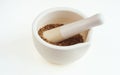 Mortar and pestle Royalty Free Stock Photo