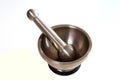 Mortar and pestle Royalty Free Stock Photo