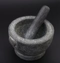 Mortar and pestle Royalty Free Stock Photo