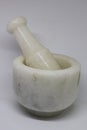 A Marble Mortar and pestle Royalty Free Stock Photo