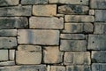 Mortarless Stone Wall Royalty Free Stock Photo