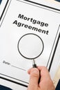 Mortgage Agreement Royalty Free Stock Photo