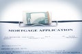 Mortgage application Royalty Free Stock Photo