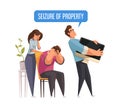 Mortgage Cartoon Icon