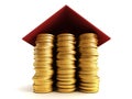 Mortgage concept Royalty Free Stock Photo