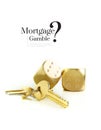 Mortgage Gamble Concept Image