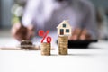 Mortgage Interest Rate Royalty Free Stock Photo