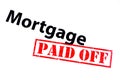 Mortgage Paid Off Royalty Free Stock Photo