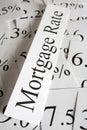 Mortgage Rate Concept Royalty Free Stock Photo