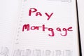 Mortgage reminder