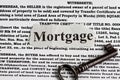 Mortgage word Royalty Free Stock Photo