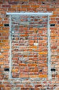 Mortgaged bricks window aperture