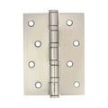 Mortise door hinge in classic satin color, removable with eight self-tapping screws