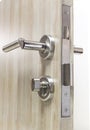 Mortise lock set for door