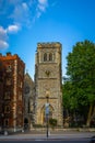 Morton`s Tower in London, UK. Royalty Free Stock Photo