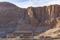 Mortuary Temple of Hatshepsut, Djeser-Djeseru: `Holy of Holies`, located in Upper Egypt. Royalty Free Stock Photo