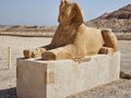 Mortuary temple of Queen Hatshepsut in Luxor, Egypt. Royalty Free Stock Photo