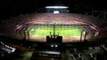 Morumbi Stadium At Downtown Sao Paulo Brazil. Sao Paulo Stadium. Royalty Free Stock Photo