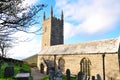 Morwenstow Church, Cornwall, England Royalty Free Stock Photo